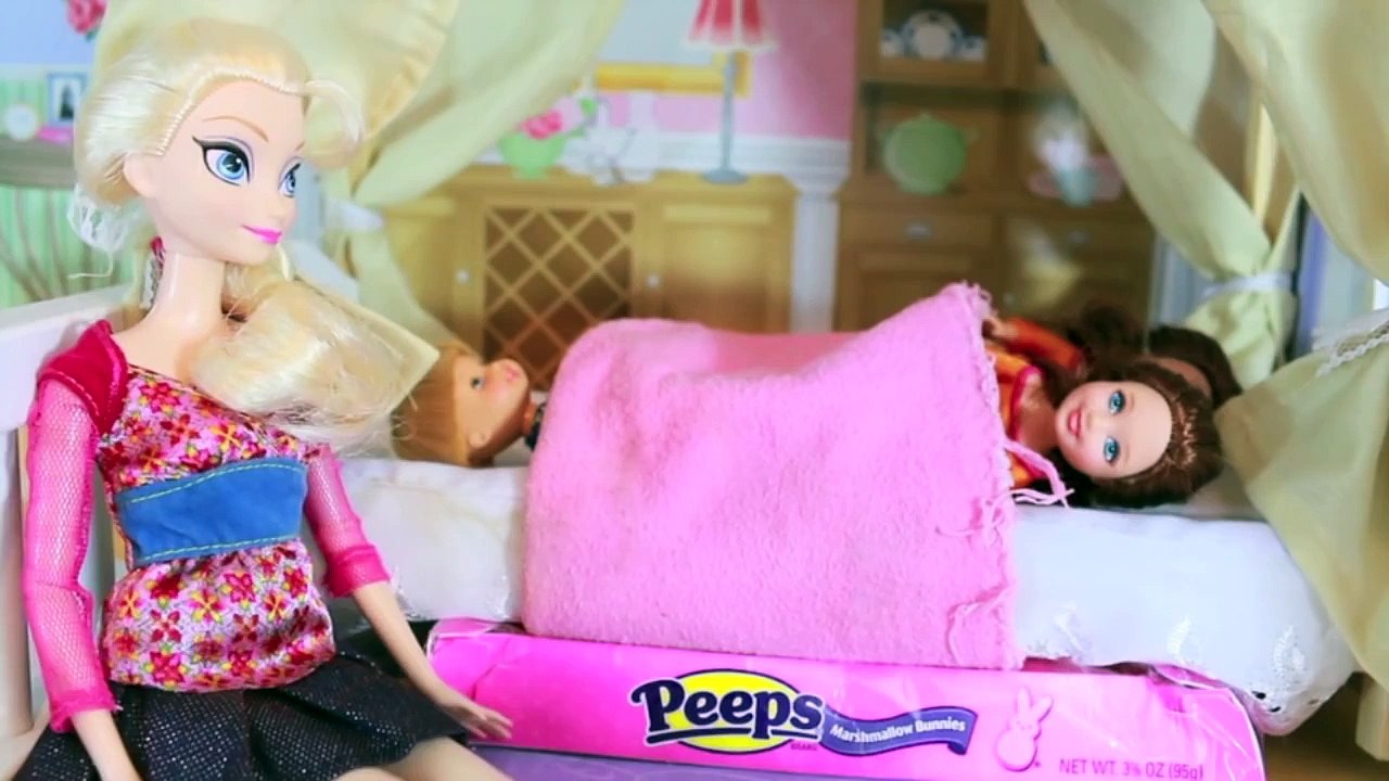 play-doh Elsa PRANK 3 Disney Frozen Barbie Parody Anna Kristoff Toy Doll Trick AllToyCollector