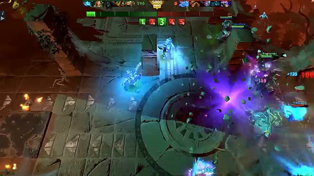 Dota 2 Daily WTF - Haunted Colosseum Hahaa