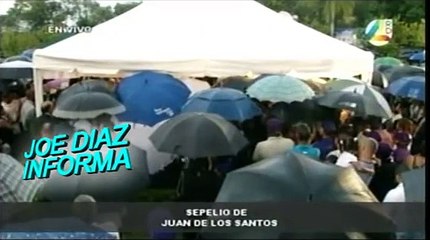 Las palabras de despedida de la esposa de Juan de los santos