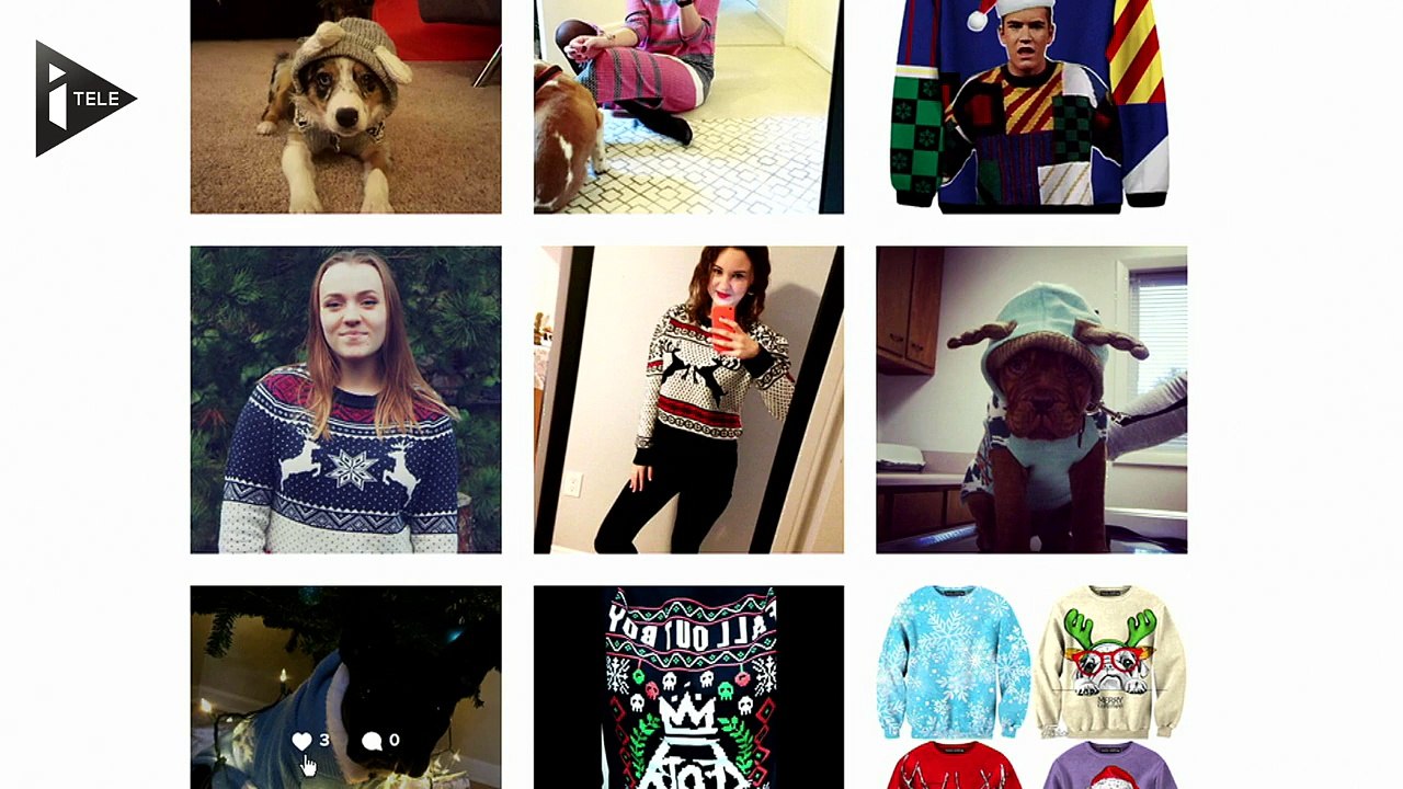 Le pull de Noël est devenu tendance