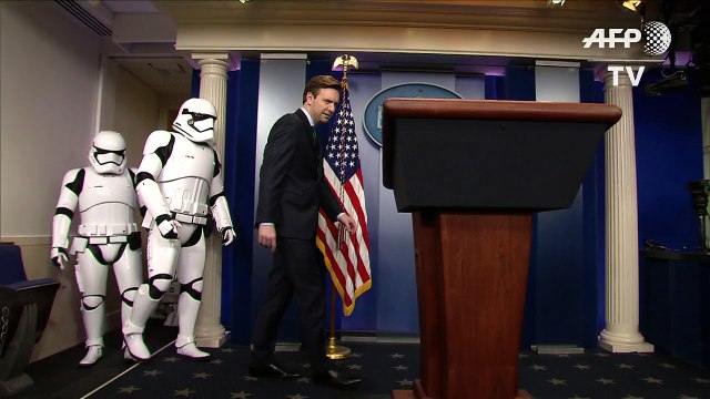 White House awakens to the force of Star Wars