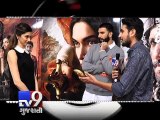 Watch Ranveer Singh and Deepika Padukone react on Bajirao Mastani success - Tv9 Gujarati
