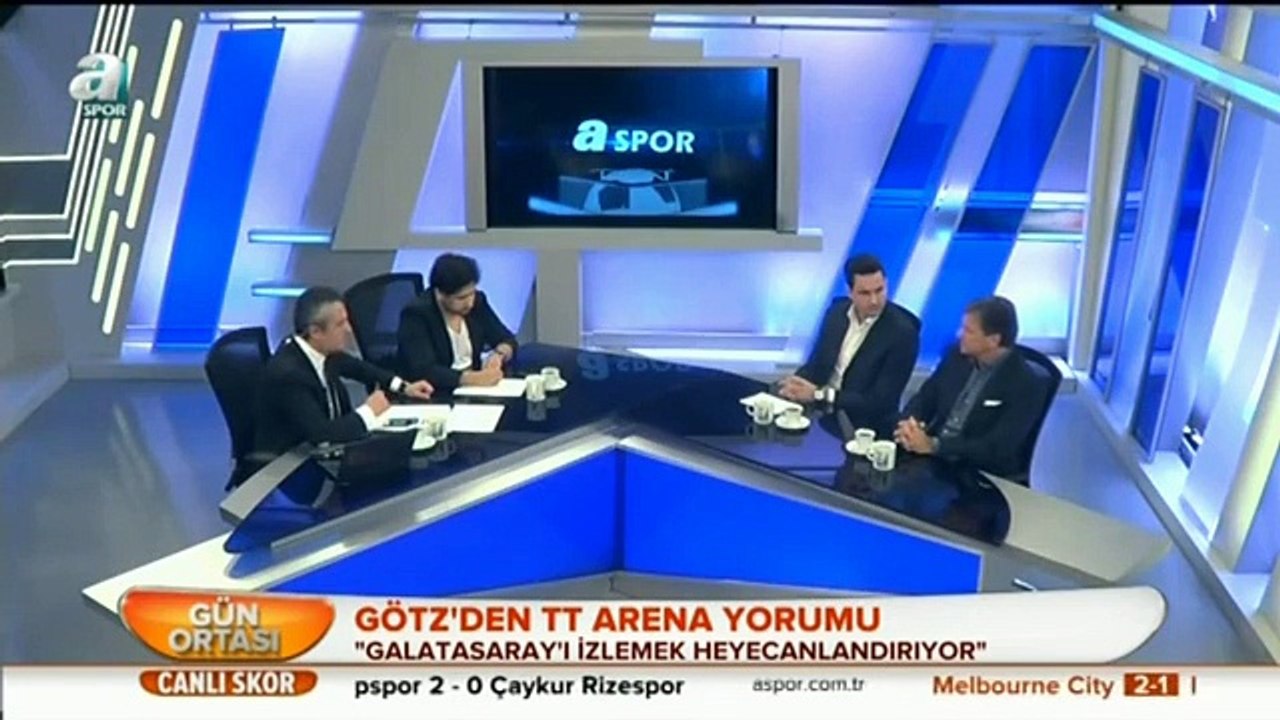 Götz: "Hamzaoğlu ile gurur duyuyorum" - Dailymotion Video