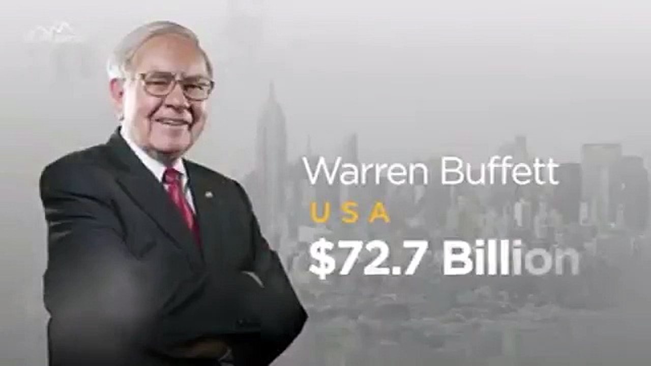 دنیا کے پانچ امیر ترین افراد۔