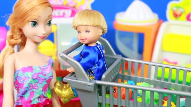 Shopkins Disney Frozen Anna Toby Barbie Shopkin Blind Bag Collection Bakery AllToyCollector