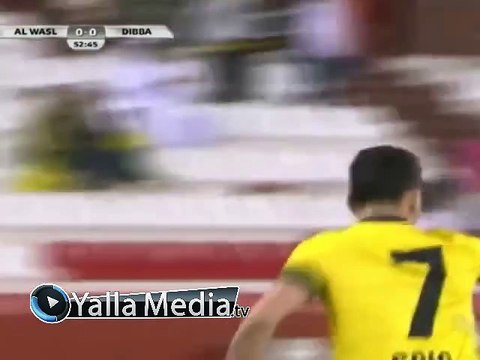 اهداف مباراة ( دبا الفجيرة 3-0 الوصل ) دوري الخليج العربي الاماراتي