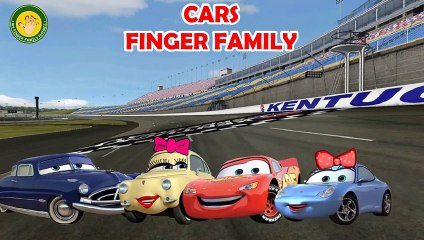 Finger Family CARS Nursery Rhymes for Childrens Babies and Toddlers