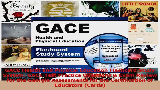 GACE Health and Physical Education Flashcard Study System GACE Test Practice Questions PDF