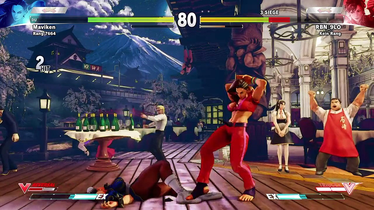 SF5: Laura vs Chun Li