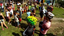 Papai noel, pedal solidário com 85 bikers, Taubaté, SP, MTB, 33 km, 2015, (8)