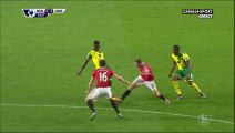 Alexander Tettey Goal - Manchester United 0-2 Norwich - 19-12-2015