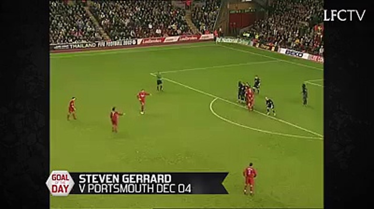 Stiven Gerard amazing goal from freekick