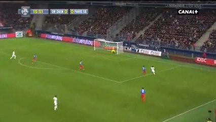 Angel Di Maria Goal 0-1 / Caen vs Paris SG 19.12.2015 HD