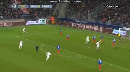 Angel Di Maria Super Goal Caen 0-1 Paris Saint Germain 19-12-2015