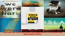 Secrets of the CSCS Exam Study Guide CSCS Test Review for the Certified Strength and Read Online