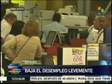Brasil: disminuye el desempleo a 7.5%