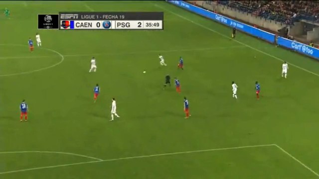 Amazing Goal Zlatan Ibrahimovic ~ Caen 0-2 PSG ~