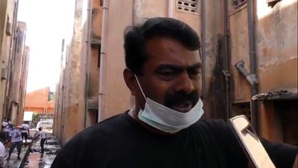 துப்புரவுப் பணிகளுக்கிடையே செய்தியாளர் சந்திப்பில் சீமான் | Seeman Pressmeet 18-12-2015