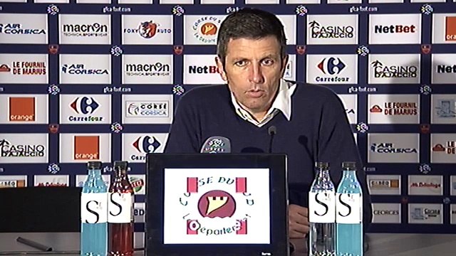Gazélec FC Ajaccio 2-1 Olympique Lyonnais : les réactions de T. Laurey & H. Fournier
