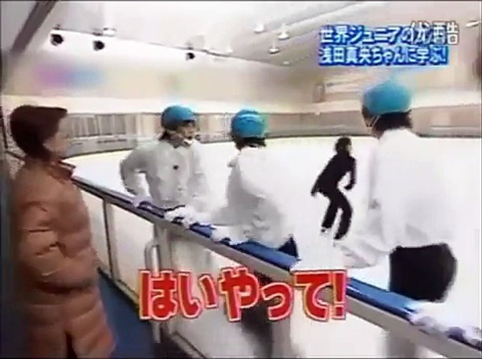 V6が浅田真央からスピンのやり方を教わる！