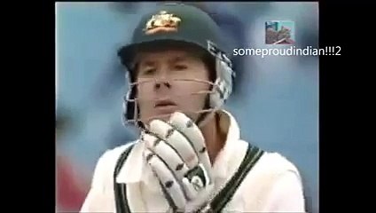 Ugly bastard go back and fuckin bowl_Angry Ricky Ponting abuses Indian fast bowler!!