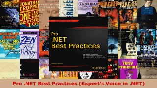 Pro NET Best Practices Experts Voice in NET Download