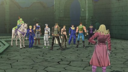 JoJo's Bizarre Adventure Eyes of Heaven - The Joestar family returns (Jump Festa)