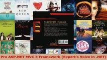 Pro ASPNET MVC 3 Framework Experts Voice in NET PDF