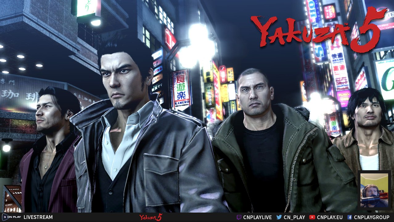 Yakuza 5 - Gameplay Live #1