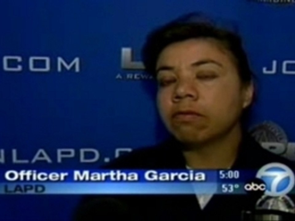 Los Angeles ABC 7 News - The Game Arrest