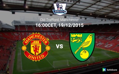 Manchester United 1-2 Norwich All Goals & Highlights - 19.12.2015