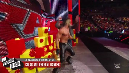 Dean Ambrose's Dirtiest Deeds- WWE Top 10