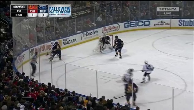 Blackhawks at Sabres 1st Period 12/19/2015
