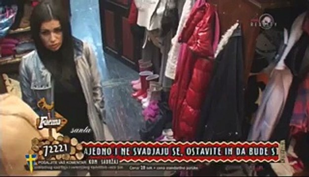 Farma 6/Tamara Haos Napravila Jeleni Golubovic u Štali /19/12/2015