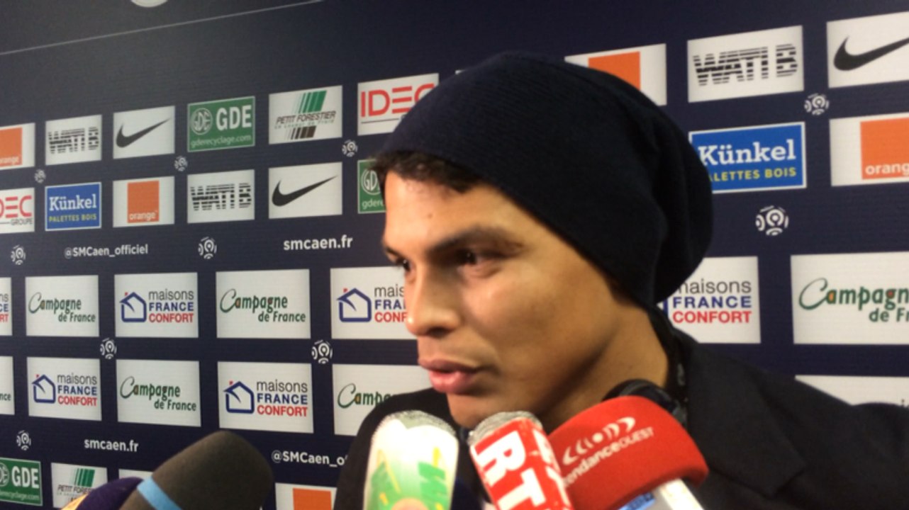La réaction de Thiago Silva
