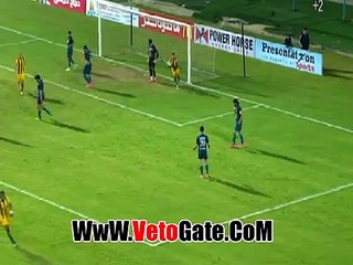 "طاهر محمد"يتعادل للمقاولون العرب فى شباك انبى