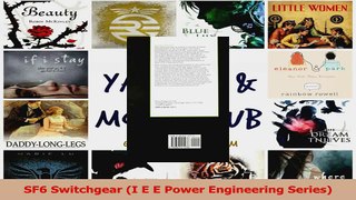 PDF Download  SF6 Switchgear I E E Power Engineering Series Read Online