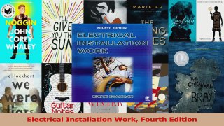 PDF Download  Electrical Installation Work Fourth Edition Download Online