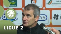 Conférence de presse Stade Lavallois - Nîmes Olympique (3-2) : Denis ZANKO (LAVAL) -  (NIMES) - 2015/2016