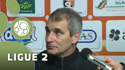 Conférence de presse Stade Lavallois - Nîmes Olympique (3-2) : Denis ZANKO (LAVAL) -  (NIMES) - 2015/2016