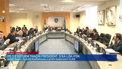 PO S’E VOTUEM THAÇIN PRESIDENT, S’KA LDK-PDK