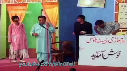 New Stage Drama Nasir Chinyoti & Sajan Abbas Video 38