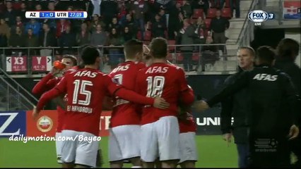 All Goals HD - AZ Alkmaar 2-2 Utrecht - 19-12-2015 Eredivisie