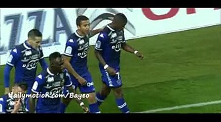 Floyd Ayité Goal - Bastia 1-0 Reims - 19-12-2015
