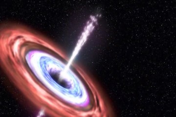 El increíble tamaño de los agujeros negros