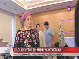 Obezite cerrahisi ile Kiloları verdiler, Madalyayı taktılar