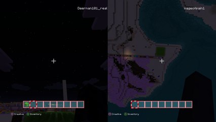Minecraft: Slime Block Bouncing Fun (with Modern Knight)