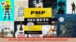 PMP Exam Secrets Study Guide PMP Test Review for the Project Management Professional Exam Read Online