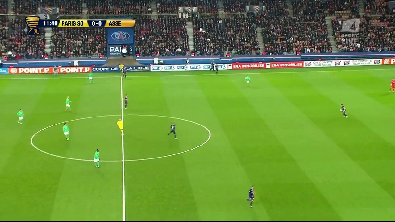Off the ball movement by PSG
