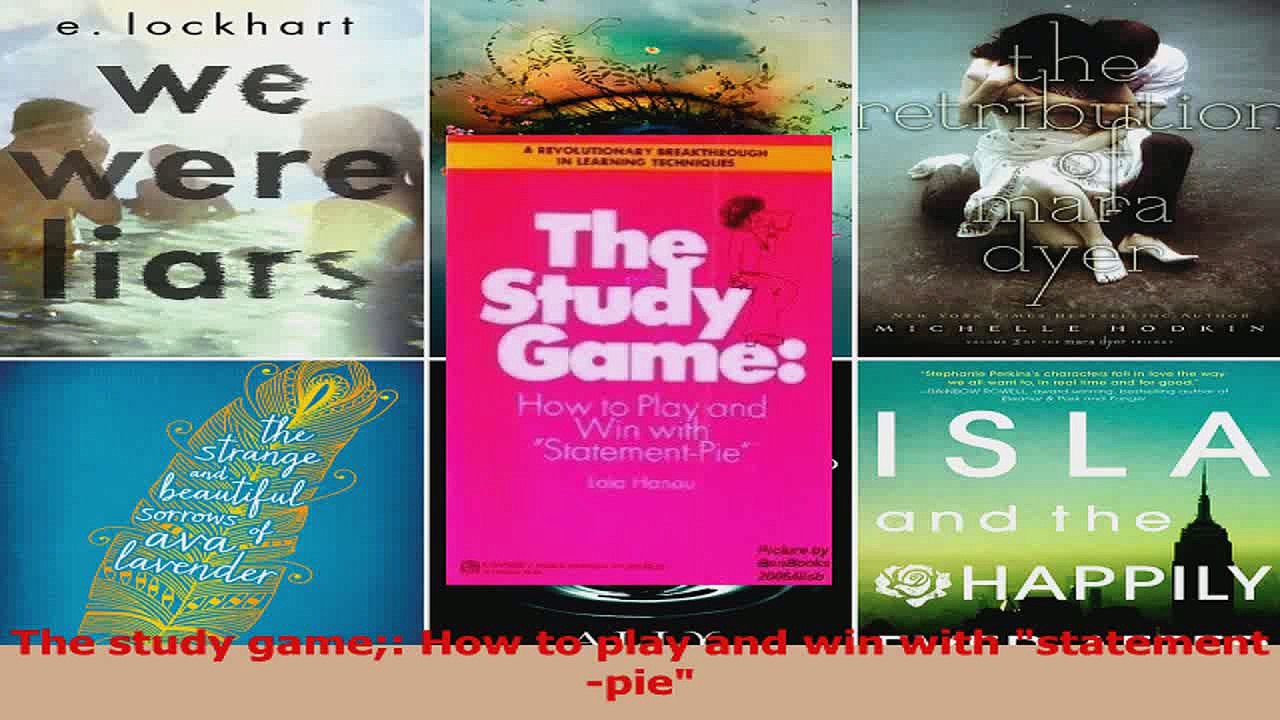 The study game How to play and win with statementpie Read Online